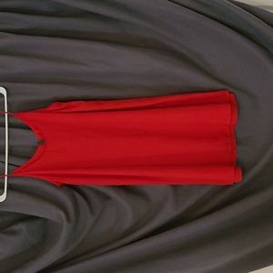 Alya Red Flowy Mini Dress